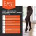 Ease Opaque Open-Toe Waist Highs - 15-20mmHg Mild Compression Stockings for Women | Sand Large Long - Shop Internationally - Buy Online on GoSupps.com