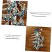 BELLIFFY Diamond Phoenix Hair Comb Pearl Wedding Headpiece Rhinestone Barrette Comb Hair Combs for Women Blue Hair Accessories Wedding Headdress Hair Clip Hair Pin Bridal Hair Comb Alloy - Buy Online on GoSupps.com