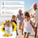 Magister Doskar Lecithin Capsules - 100 Pharmacy Quality Sunflower Lecithin for Cell Metabolism | Lab Tested & Additive Free - Buy Online on GoSupps.com
