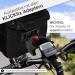 Valken Valley Waterproof Handlebar Bag - 7L Sustainable Cycling Accessory with Magnetic Closure & Phone Compartment - Buy Internationally - Buy Online on GoSupps.com