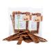 ROQSY NATURE DORCH 100% deer dry meat for dogs 200g/2x100g chewing items barf-compatible grain-free jerky dog snack streak treats buying meal gently dried 200 g (1 Pack)
