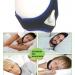 Buy Anti-Snoring Chin Strap for Better Sleep | Jaw Strap - Keep Mouth Closed Overnight (Blue+Black - Buy Online on GoSupps.com