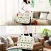 Lavievert Knitting Tote Bag - Yarn Storage for Projects, Needles, Hooks & Accessories - Buy Online on GoSupps.com