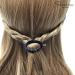 Parcelona French Eggie Oval Shell Black Mini Celluloid Acetate Side Slide Barrette Snap Hair Clips - Set of 4 - Buy Online on GoSupps.com