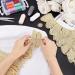 FINGERINSPIRE 2pcs Gold Collar Applique - Sequin Floral Embroidered Trim for DIY Wedding Dress - Mixed Color - Buy Online on GoSupps.com