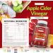 High Strength Apple Cider Vinegar Gummy 1000mg with The Mother - 90 Vegan Gummies - Vitamin C, B12, B6, Folic Acid - Pomegranate & Beetroot Complex - Buy Online on GoSupps.com