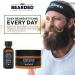 Live Bearded Grooming Kit: All-Natural Beard Oil & Butter | Made in USA | Beard Growth Support with Shea Butter Argan Oil & More - Buy Online on GoSupps.com