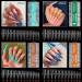 JSGHGDF 1 Box Full Cover Tips Clear Gel False s Press On s for Extension Manicure Salon trapeoidal nails - Buy Online on GoSupps.com