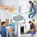 Nanoscale Cleaning Cloth 6 Pack | Fish Scale Streak-Free Window Towels | Reusable Lint-Free Cloth | Multicolor | 15.7'x11.8 - Buy Online on GoSupps.com