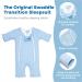 Baby Merlin's Magic Sleepsuit - 100% Cotton Transition Swaddle - Blue - 3-6 Months - Buy Online on GoSupps.com