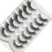 Pooplunch Wispy Cat Eye Faux Mink Lashes 7 Pairs - 8D Fluffy Volume | Natural Look False Eyelashes Multipack - Buy Online on GoSupps.com