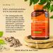 Nutravita Ashwagandha 1100mg - 120 Vegan Capsules with Bioperine - High Strength Natural Ashwagandha Root Powder - Made in UK - Vegan Friendly Supplement - Buy Online on GoSupps.com