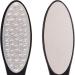 Pedicure Foot File Set - Stainless Steel Dual Sided Hard Skin Remover for Professional Foot Care - 3pcs - Buy Online on GoSupps.com