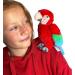 Deluxe Paws Plush Eco Toy - 100% Recycled, Cuddly Soft (Parrot) - Buy Online on GoSupps.com