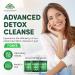 Advanced Detox Cleanse - Natural Detox & Cleanse Supplement with Milk Thistle & Licorice - 126 Capsules - 3 Pack for Men & Women - International Shipping Available - Buy Online on GoSupps.com