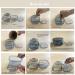 Denture Bath Box with Three-Layer Separation - Retainer Case & Mouth Guards Holder - Blue - 3.15 x 2.08 x 3.35in - Buy Online on GoSupps.com