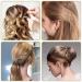 300-Piece Hair Jewelry Set for Girls & Women - Includes Hairpins Bobby Pins Hair Ties & Storage Box - Gold & Black - Perfect for Special Occasions - Buy Online on GoSupps.com