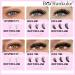Boahankuke Multi-type Mixed Cluster Eyelash Extensions - 280PCS 5-18mm H-Multi Type Fluffy Cluster Lashes - Buy Online on GoSupps.com