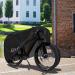 GRITRIVAL Waterproof Bike Cover with Bike Rack Chain Lock - Black (Large) | Outdoor Storage | 3 Colors | 2 Sizes - Buy Online on GoSupps.com