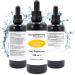 Potassium Iodide 300ml | 75mcg Iodine Per Drop (High Strength) | Premium UV Blocking Miron Violet Glass | Vegan Liquid Supplement UK Made | 12 Month Supply Unflavoured 100 ml (Pack of 3) - Buy Online on GoSupps.com