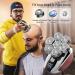 7D Electric Head Shaver for Men | Waterproof Wet&Dry | Bald Head Shaver with Hair Sideburns Trimmer | 6 in 1 Cordless Grooming Kit - Buy Online on GoSupps.com