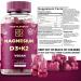Calm Magnesium Gummies 500mg with Vitamin D3 & K2 - Relaxation Supplement for Adults - Vegan & Gluten-Free - Natural Grape Flavor - Buy Online on GoSupps.com