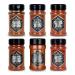 Ankerkraut BBQ Rub Set with 6 shakers - the perfect set for the frequent griller grill spices with taste & aroma BBQ Rubs