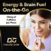 Dialed Energy Caffeine Gum (112 Pieces) | 50mg Caffeine | Sugar Free & Aspartame Free Gum with L-theanine + Taurine + Vitamin B12 + B6 | Nootropic Energy & Focus Supplement - Xylitol Gum | (Cool Mint) - Buy Online on GoSupps.com