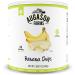 Augason Farms Freeze Dried Sliced Strawberries 6.4 oz #10 Can + Banana Chips 2 lbs - Premium Quality, Long-Lasting Food Storage Option - Buy Online on GoSupps.com