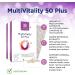 Healthspan Multivitamin 50 Plus | Advance Multivitamin for over-50's | Immune Health Support | 13 Vitamins & 12 Minerals | Ginkgo Biloba & Citrus Bioflavonoids | Vegetarian (180 Tablets) 90 count (Pack of 2) - Buy Online on GoSupps.com