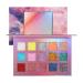 Glitter Eye Shadow Palette | 15 Colors Shimmer Glitter Kit - Bright Creme Metal Sparkle Travel Eyeshadow Pallet for Women Girls Aezon
