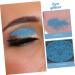 IWOWHERO Glitter Eyeshadow Palette Kawaii Makeup DIY Shiny Eyeshadow Plate Green Eyeshadow Catrina Plastic - Buy Online on GoSupps.com