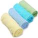 GELVARIS HOME Cotton Hair Towel Wrap for Women | Super Absorbent | Rapid Drying Turban | Blue - Buy Online on GoSupps.com