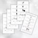 Press-On Nail Application Cards | 50 Pack | DIY Nail Kit Instructions | Marble & Rose Gold Design - Buy Online on GoSupps.com
