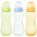 Nuby No-Drip Tinted Bottle 3Pk 10 Ounce - Assorted Colors