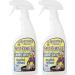 Grandma's Secret Spot Remover - Chlorine, Bleach and Toxin-Free Stain Remover - Stain Remover for Clothes - Fabric Stain Remover Removes Oil, Paint, Blood and Pet Stains-2 Pack of 16 Ounce Spray Bottle