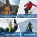 Lorpect Winter Touch Screen Gloves - Unisex Cold Weather Warm Outdoor Workouts/X-Large Grey - Buy Online on GoSupps.com