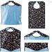 BauGaa L tzchen - Water-Repellent Adult Bib with Collecting Shell & Push Button Clasp | Washable Clothing Protection for Seniors | Large Reusable Black Butterfly - Buy Online on GoSupps.com