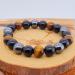 10mm Mens Beaded Bracelets Initial Letter Triple Protection Bracelets for Women Natural Tiger Eye Black Obsidian Hematite Beads Elastic Bracelets obsidian obsidian - Buy Online on GoSupps.com