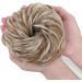 Messy Hair Scrunchies Thick Hair Bun Extensions 45g Coffee Brown mix Bleach Blonde Honey Blond-Bleach Blond - Buy Online on GoSupps.com