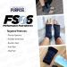 Os1st Men's Performance Foot Sleeve Large - Natural (1 Pair) | Supportive Compression for Active Feet - Buy Online on GoSupps.com