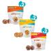 Protein Power Ball Healthy Snacks - Single Serving Packs - Gluten Free, Dairy Free, Vegan Energy Bites - Variety Pack 1.5 oz (6 Pack) - Buy Online on GoSupps.com