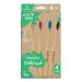 Eco Gang Bamboo Toothbrush Soft pack of 4