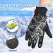 Cevapro Lightweight Thermal Winter Gloves for Men Women - Touchscreen Windproof Gloves for Running, Hiking, Driving, Cycling - Black (Small) - Buy Online on GoSupps.com