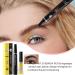 eyebrow stick eyebrow stick smudge and sweat proof eyebrow stick 4 prongs fork eyebrow makeup liquid stick with eyebrow gel for natural hair growth 04 - Buy Online on GoSupps.com