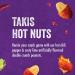 Takis Hot Nuts Fuego Double Crunch Peanuts - Box of 12 Individual Bags, 3.2 oz Each - Buy Online on GoSupps.com