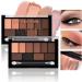 bark Erinde Eyeshadow Palette 10 Colors Matte and Shimmering Eyeshadow Palette Highly Pigmented and Longlasting with Eyeshadow Brush Easy to Blur Eye Makeup Palette 04 - Buy Online on GoSupps.com