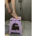 Shower Foot Rest  TRANOMOS Shower Stool for Shaving Legs  Folding Plastic Shower Step Stool for Inside Shower  Waterproof Pedicure Stand Foot Rest for Corner  Purple - Buy Online on GoSupps.com