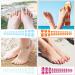 420 Matte Toenail False Toe Nail Tips - 15 Sets Fresh Color Full Cover Fake Nails - Buy Online on GoSupps.com