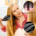 Sosoon Boar Bristle Hair Brush for Women Men Kids - Smoothing Detangling Hairbrush for Thick Curly Dry Wet Hair - Adds Shine, Improves Texture - Includes Hair Comb (Black) - Buy Online on GoSupps.com